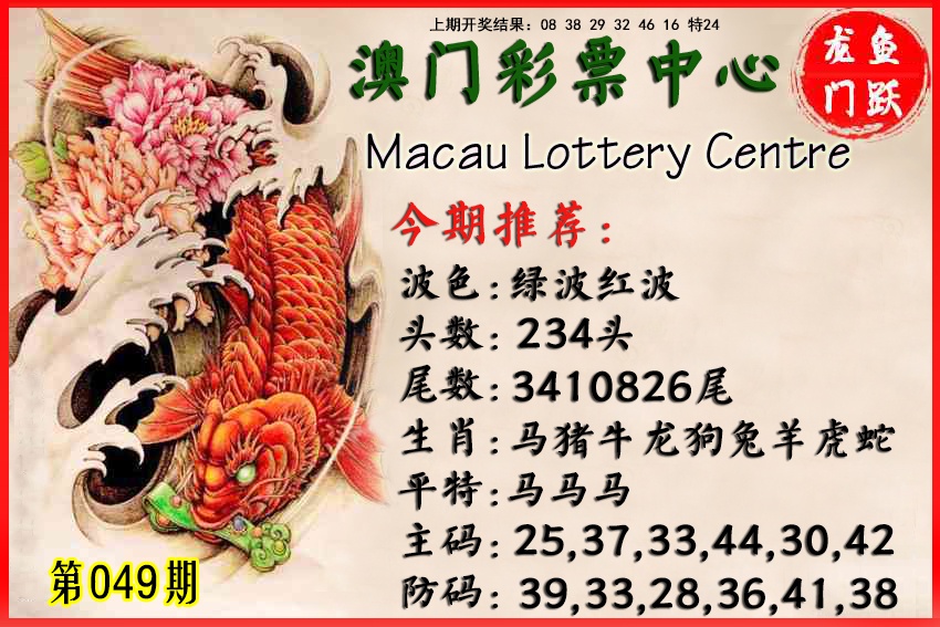 049期鱼跃龙门[图]