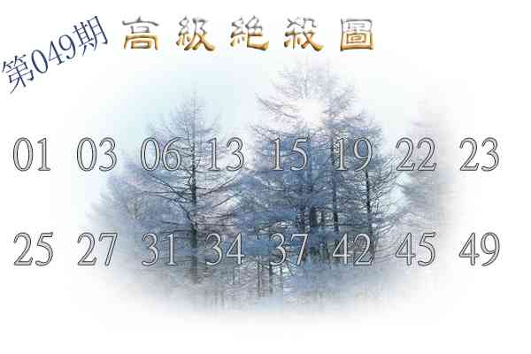 049期高级内部绝杀[图]