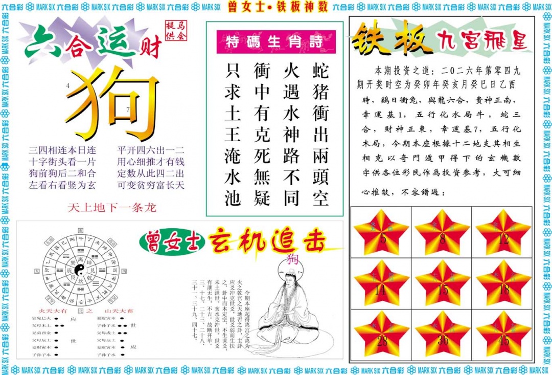 049期曾女士铁板神数B[图]