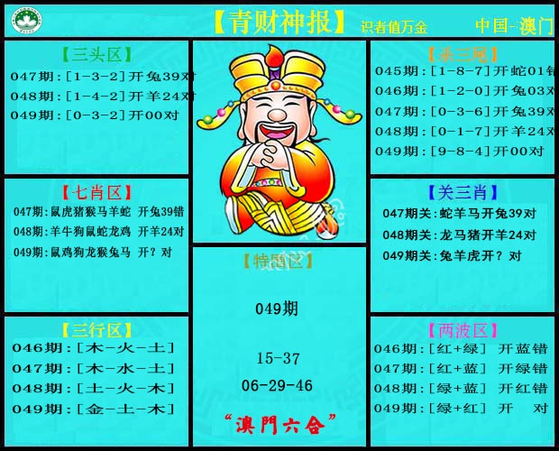 049期青财神[图]