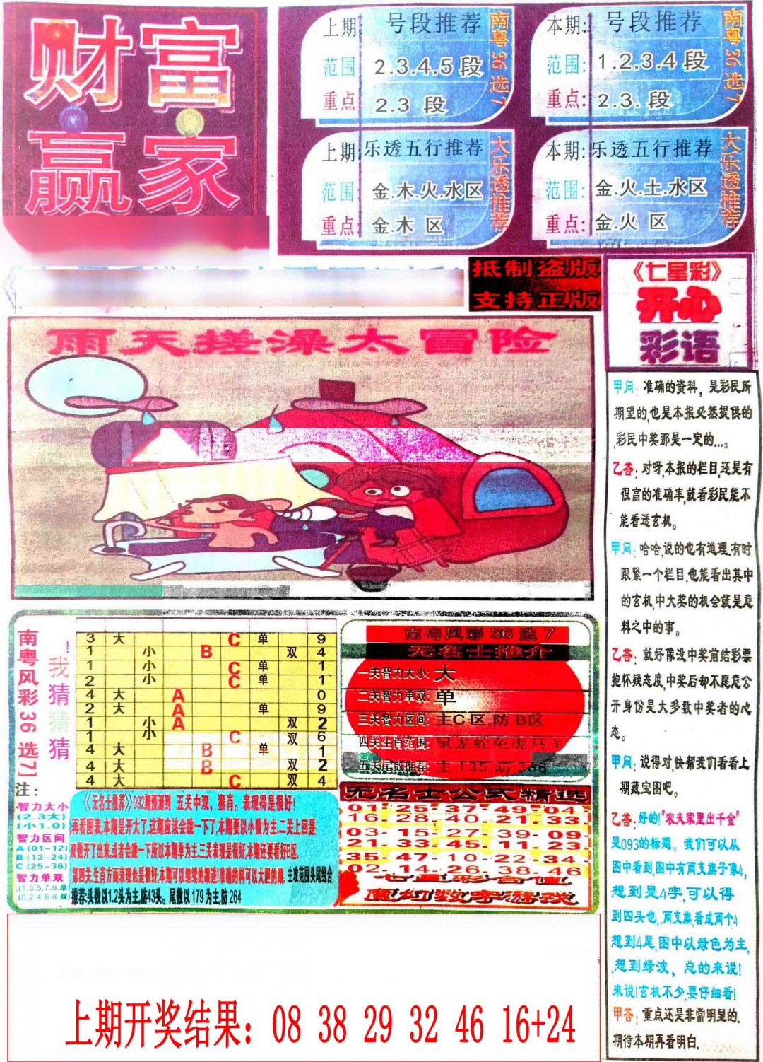 049期七星彩图(高清)[图]