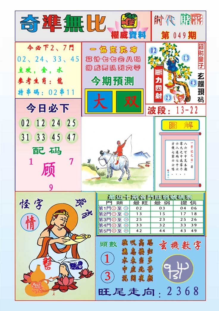 049期奇准无比[图]