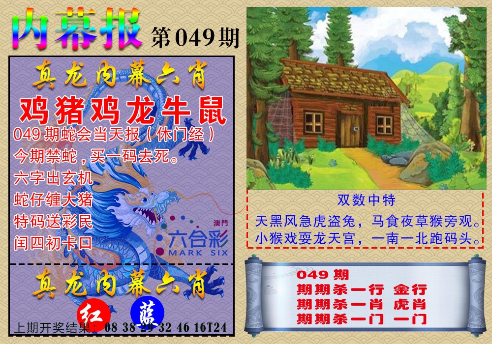 049期真龙内幕报[图]