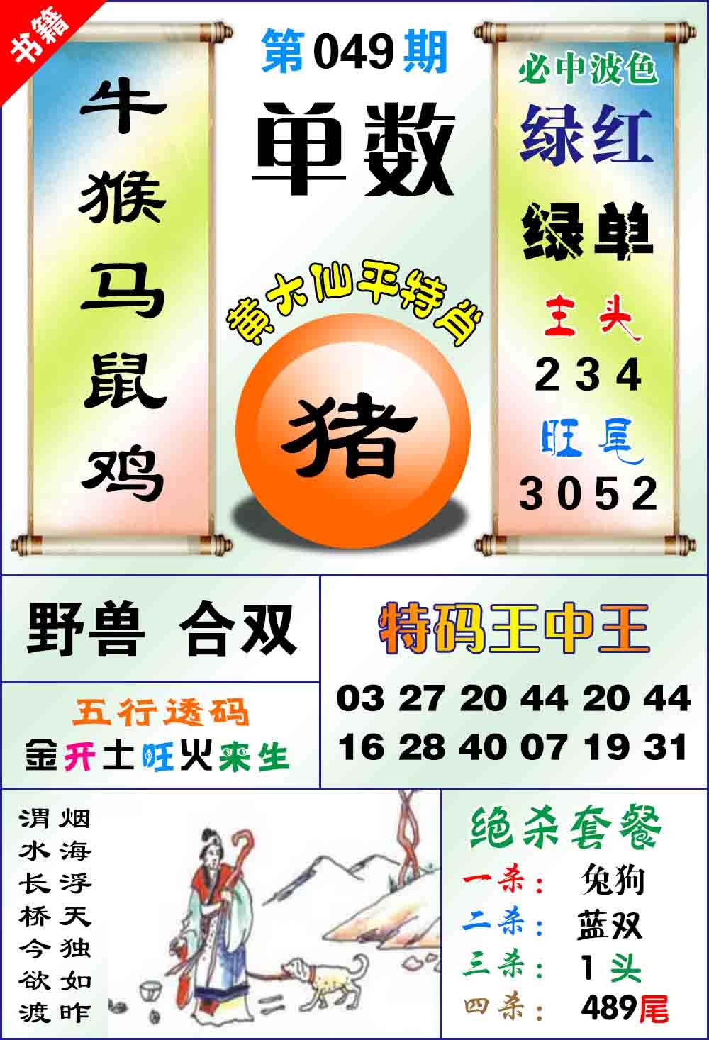 049期澳门平特王中正[图]