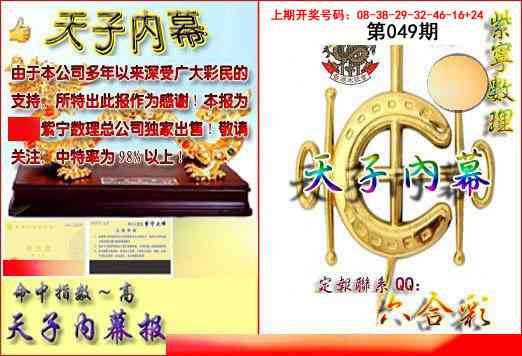049期天子内幕报B[图]
