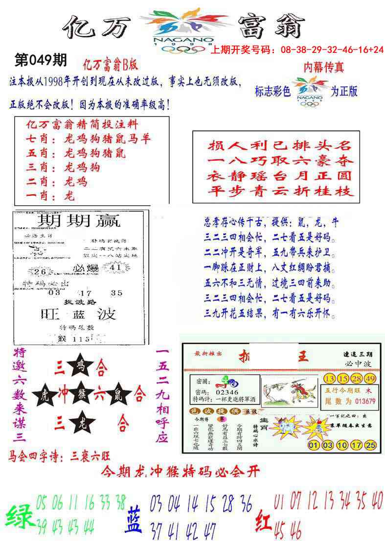 049期亿万富翁B[图]