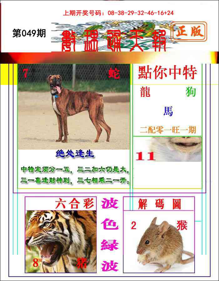 049期数理通天[图]