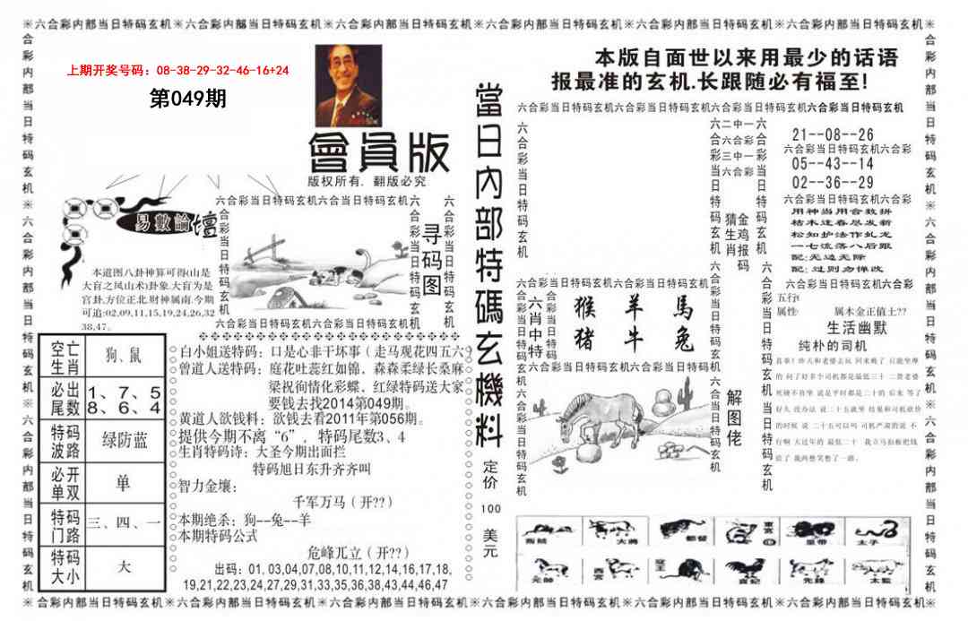 049期当日特码玄机报[图]