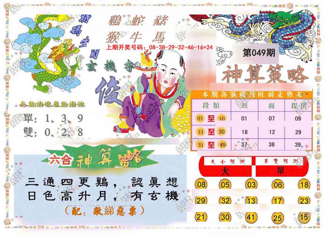 049期神算策略[图]