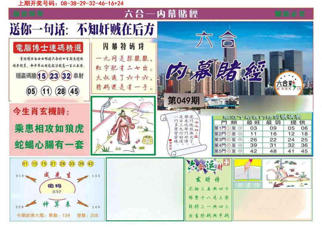 049期内幕赌经[图]