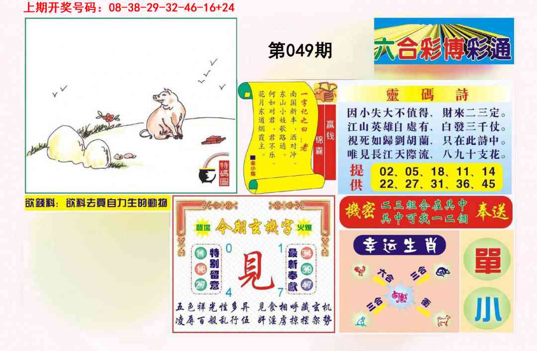 049期博彩通A[图]