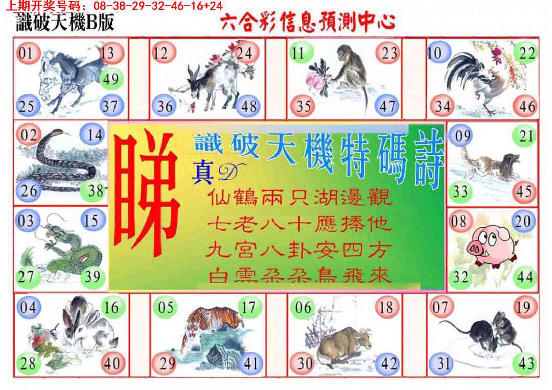049期识破天机B版[图]