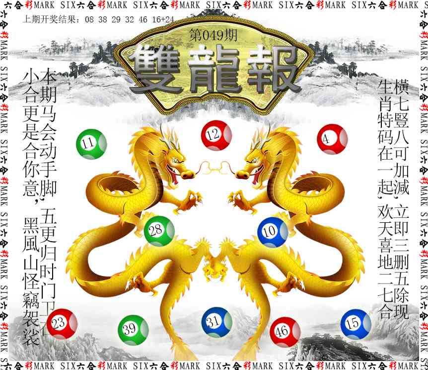 049期双龙报[图]