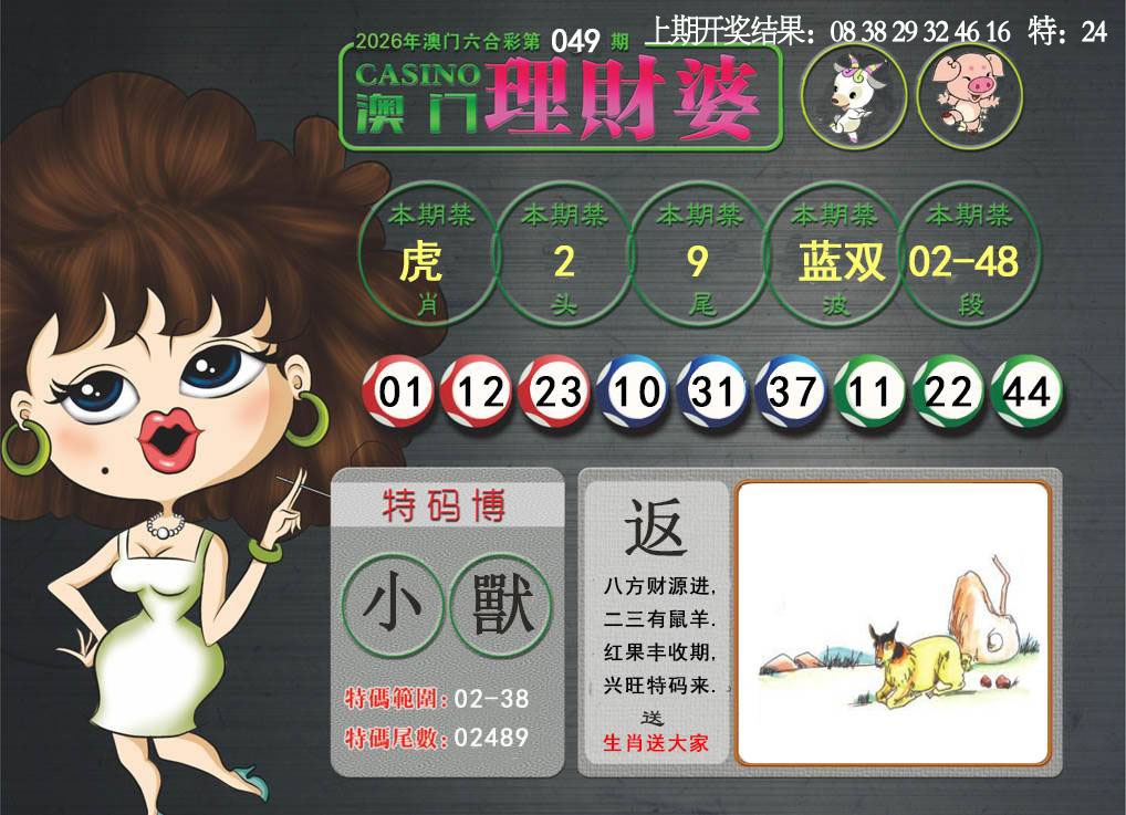 049期澳门理财婆[图]